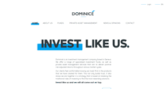 Desktop Screenshot of dominice.com